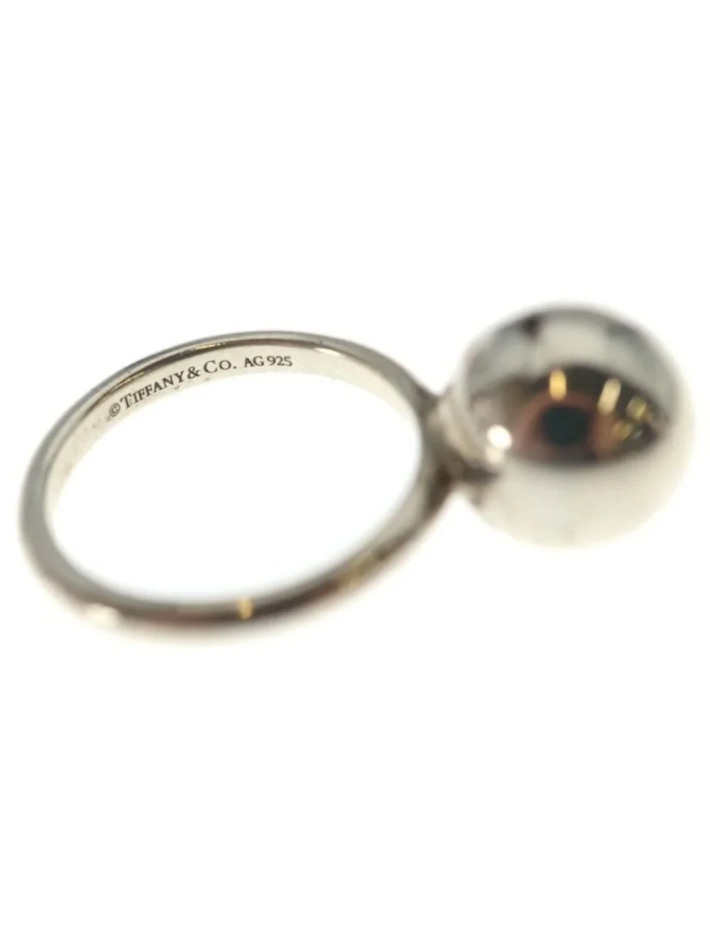 Tiffany & Co Ball Ring Silver
